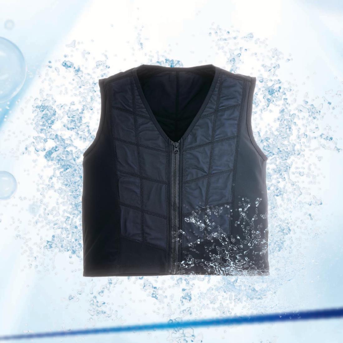 原田産業 冷却ベスト 冷却グッズ COOL クールダウン 暑さ対策 水冷式 水で濡らすだけ 繰り返し使用可能..