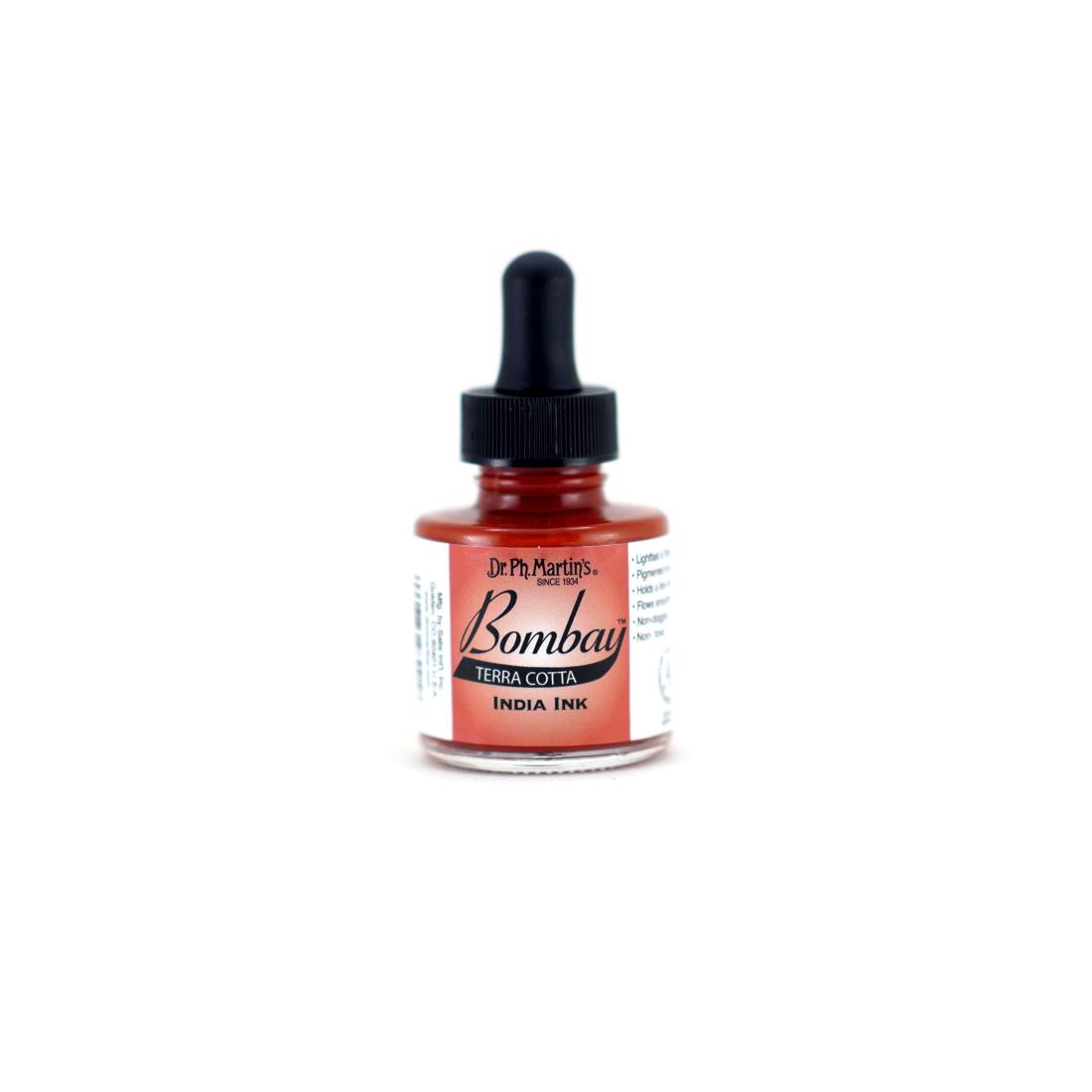 Dr. Ph. Martin's Bombay India Ink, 1.0 oz, Terra Cotta (22BY)