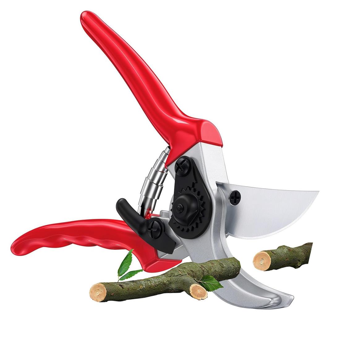 プロ 剪定ばさみ 剪定鋏 ドイツ技術採用 切れ味4倍 SK5高炭素鋼 耐久性5倍 錆びにくい 疲れにくい人間..