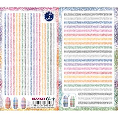 Sha-Nail Pro ネイルシール スタンダードブランケットチェックパターン アート材
