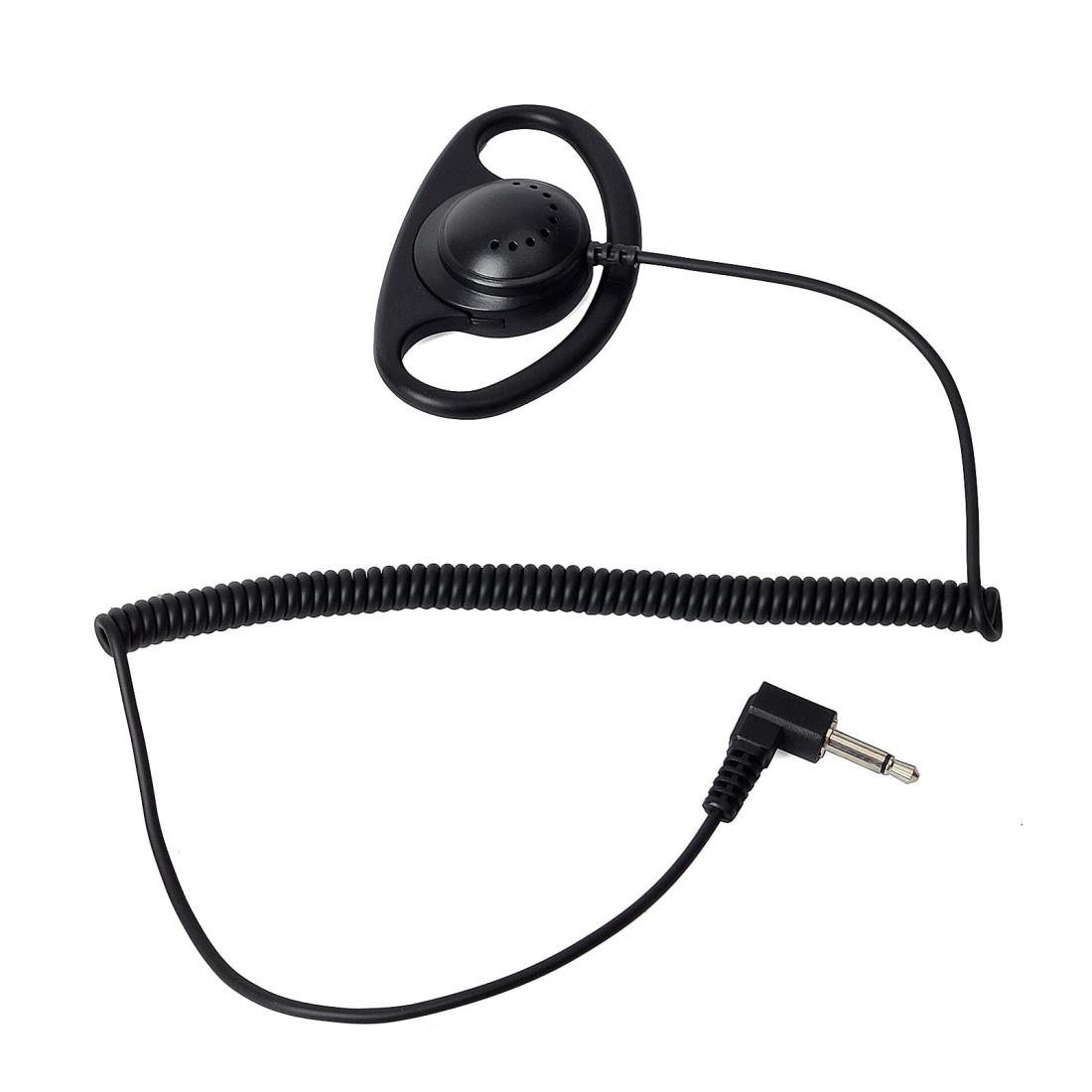 アイコム対応 アルインコ対応 インカムイヤホン φ3.5オプション用 耳を塞がない 開放型 耳掛け式 有線 1ピンプラグ SP-16に互換 ID-52 IC-D60に使用可能