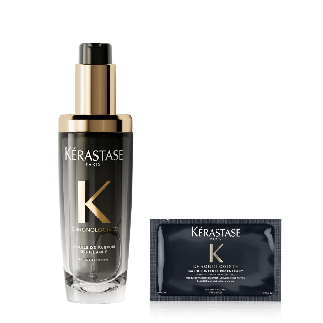 KÉRASTASE(ケラスターゼ) ヘアオイル ユイル クロノロジスト N 75mL 試供品付き