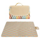 Percy’s Caravan レジャーシート 大判 折りたたみ 145x200cm 3〜6人用 ピクニックマット 軽量 簡単収納 持ち運び便利 コンパクト 防...