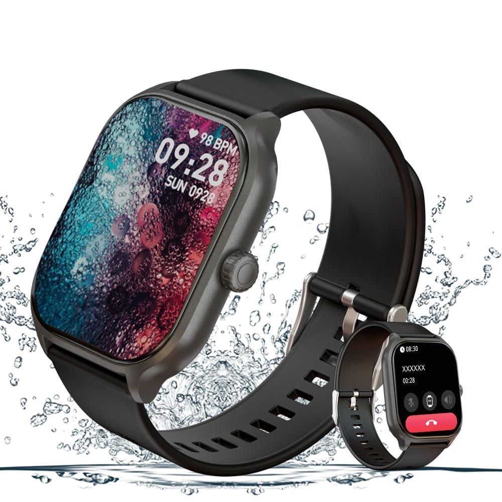 【2025年新登場】 スマートウォッチ iPhone/アンドロイド対応 IP68防水 Smart Watch 2.10インチ大画面 レディース メンズ Bluetooth5.3通話機能 着信/メッセージ通知 DIY文字盤 100+種類運動モード 睡眠管理 女性生理周期 スマホ探す 音楽制御 大容量バッテリー 目覚まし時計(2)