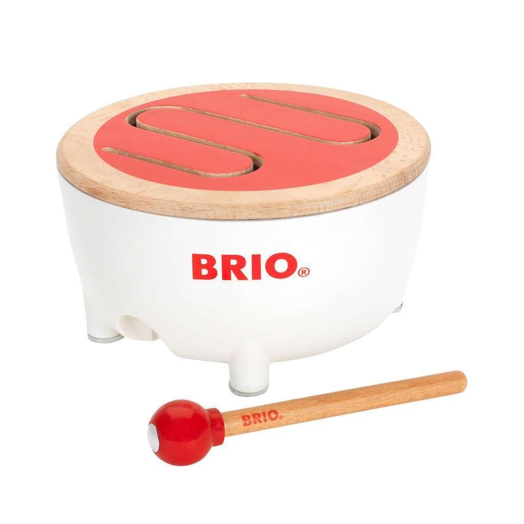 BRIO (ブリオ) ドラム 30181 対象年齢18ヶ月~【おもちゃ 玩具　木製おもちゃ　プレゼント（誕生日/クリスマス）】