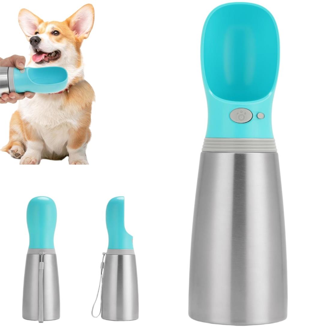 犬 猫 ペット水筒 ペットとお出かけ専用 【愛犬・猫用】大容量700ml ステンレス水筒 夏の熱中症対策に ..