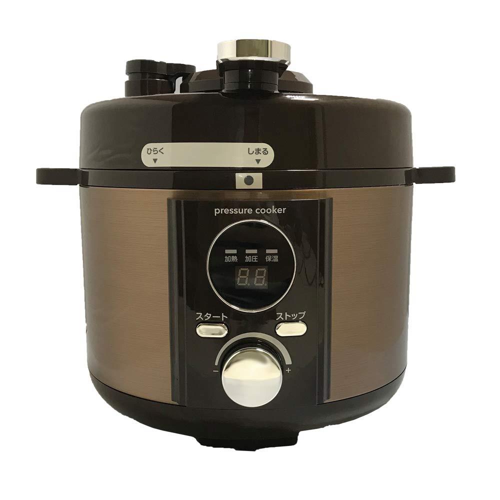 LIVCETRA (リブセトラ) 電気圧力鍋 圧力式電気鍋 レシピ付き LPC-T20/T