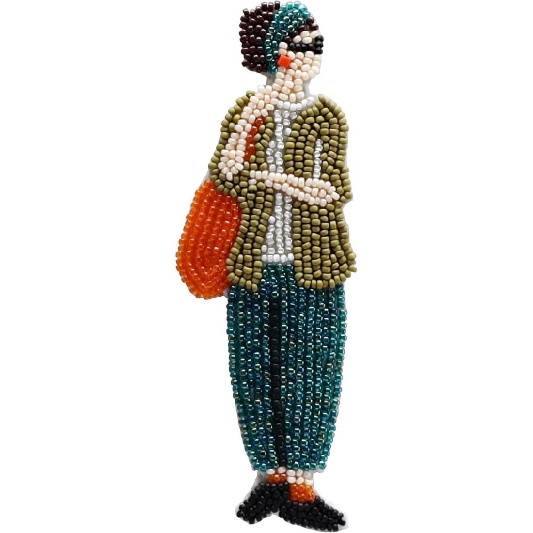 MIYUKI ビーズキット おでかけブローチキット マーケット HCA14//3