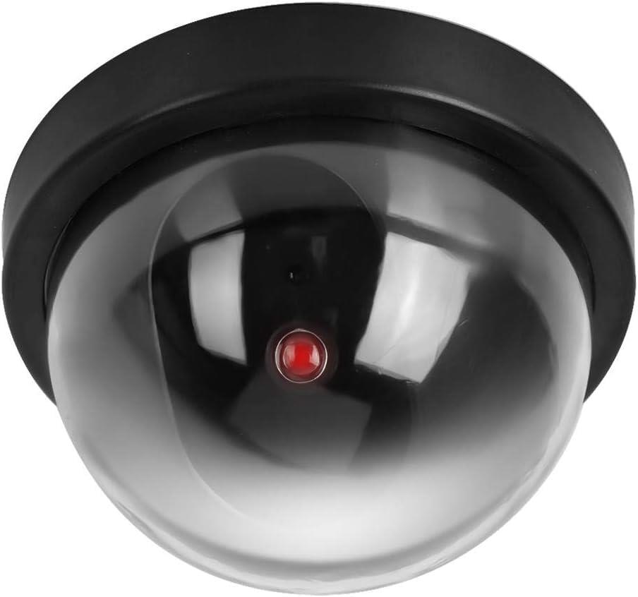 Generic 室内用 防犯 ダミーカメラ 監視カメラ 乾電池 防犯対策LED 常時点滅で不審者を追い出す