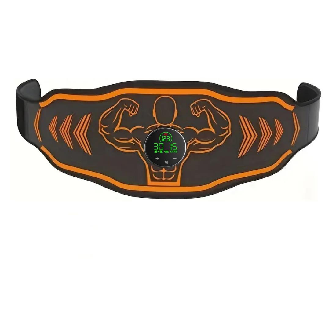 EMS 腹筋ベルト【消費カロリーリアルタイム表示】15種類モード 30段階レベル 腹筋マシーン 腹筋器具 筋トレ ベルト マー ジェル不要 20分タイマー お腹引き締め 腹筋パッド トレーニングマシーン 電池残量表示 超耐久 充電式 男女兼用 簡単操作