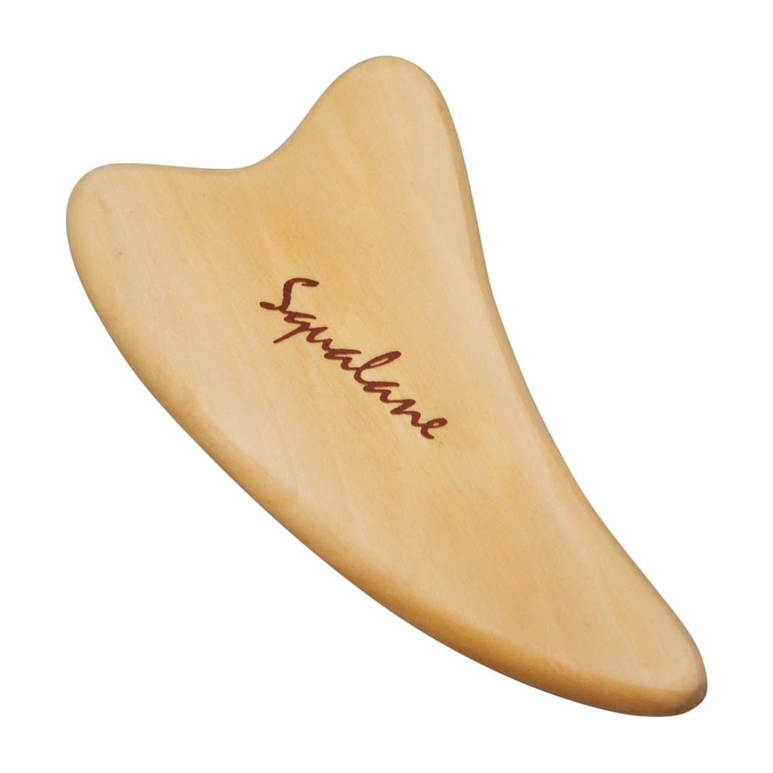 コモライフ つげの美容かっさ かっさ プレート スクワラン 柘植 顔 目元 デコルテ 全身 押し流す 日本製