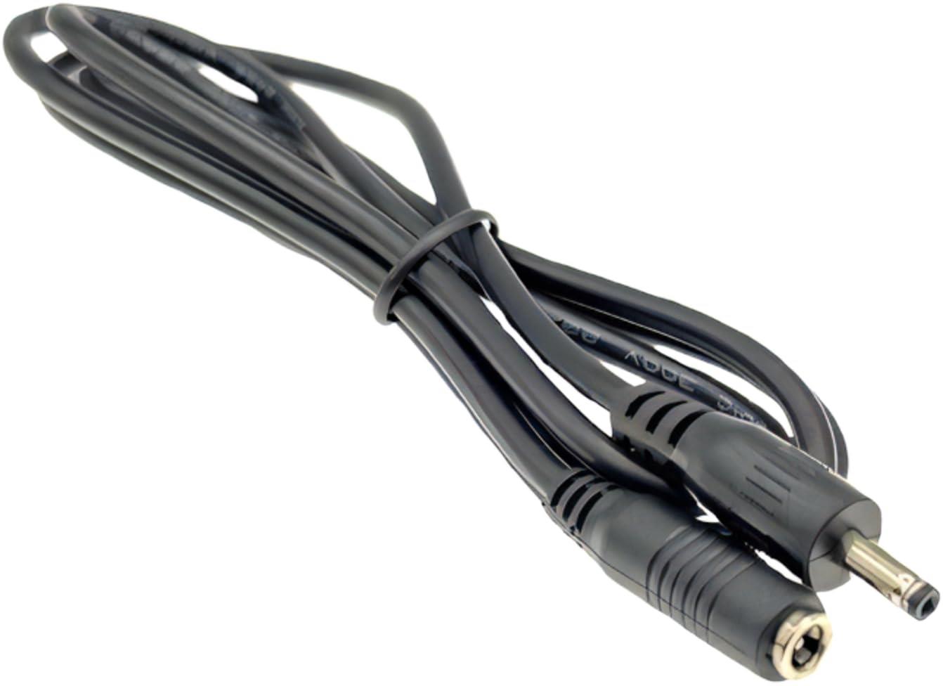 CNCTWO(コネクトツー) DCケーブル 外径3.5/内径1.35mm(オス/オス) 12V2A 24AWG UL ファン付き作業服 電子機器 ACアダプタ 監視カメラ ソーラーパネル LED照明などの電源供給ケーブル (3.5*1.35 延長1m)