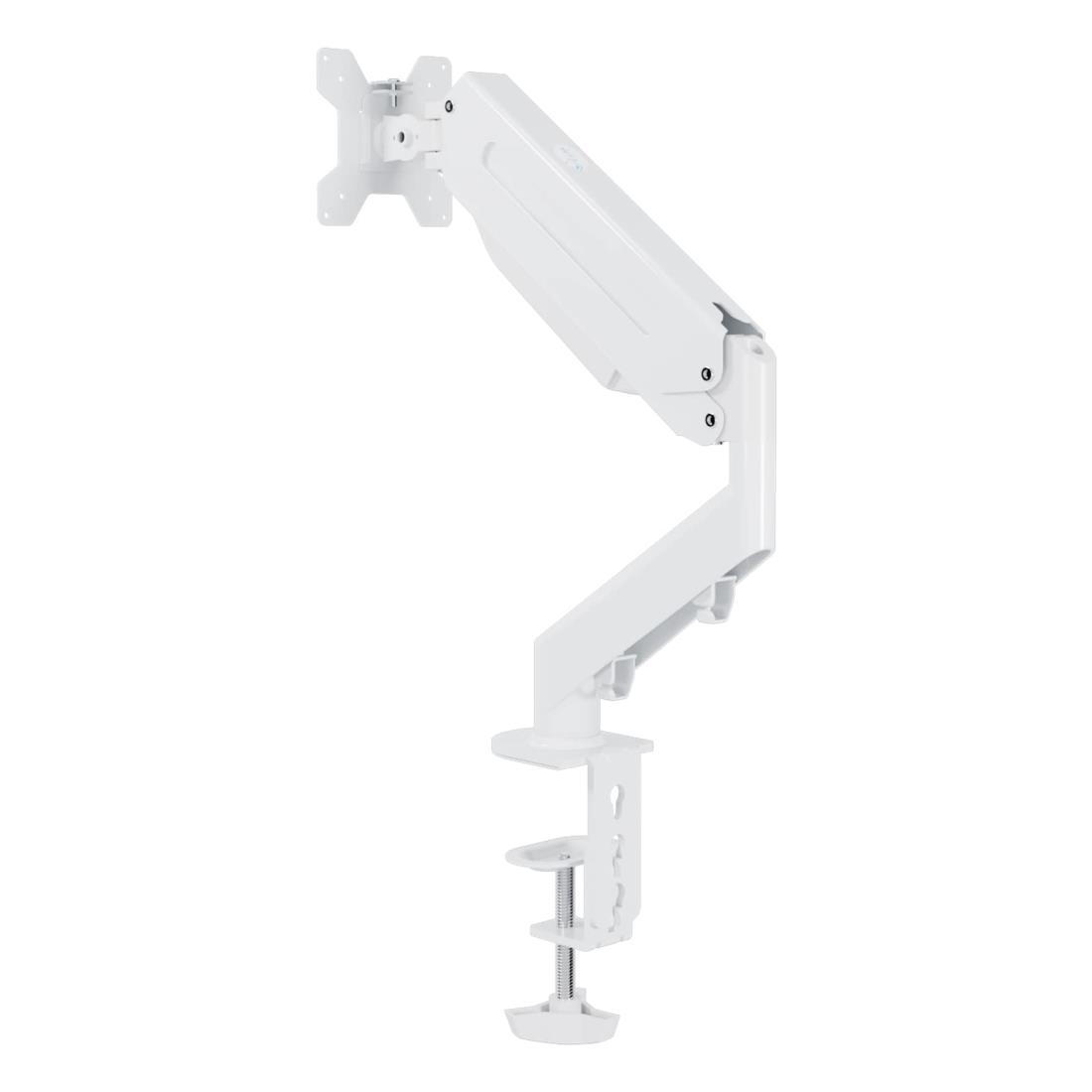 Suptek PC モニター アーム 液晶ディスプレイ アーム ガススプリング式 ガス圧式 モニタースタンド17～32インチ対応 最大耐荷重10kg 白い MD8W (白)