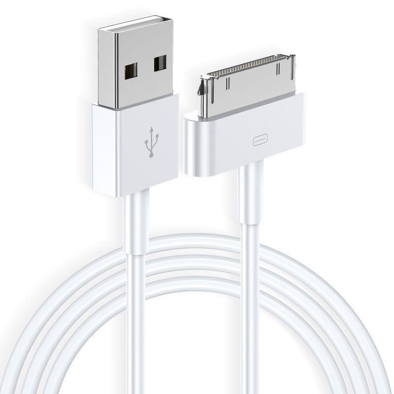 Wedawnベーシック USB ケーブル 充電・データ転送対応 iPhone4/4S/iPod/iPad 1.0m ホワイト