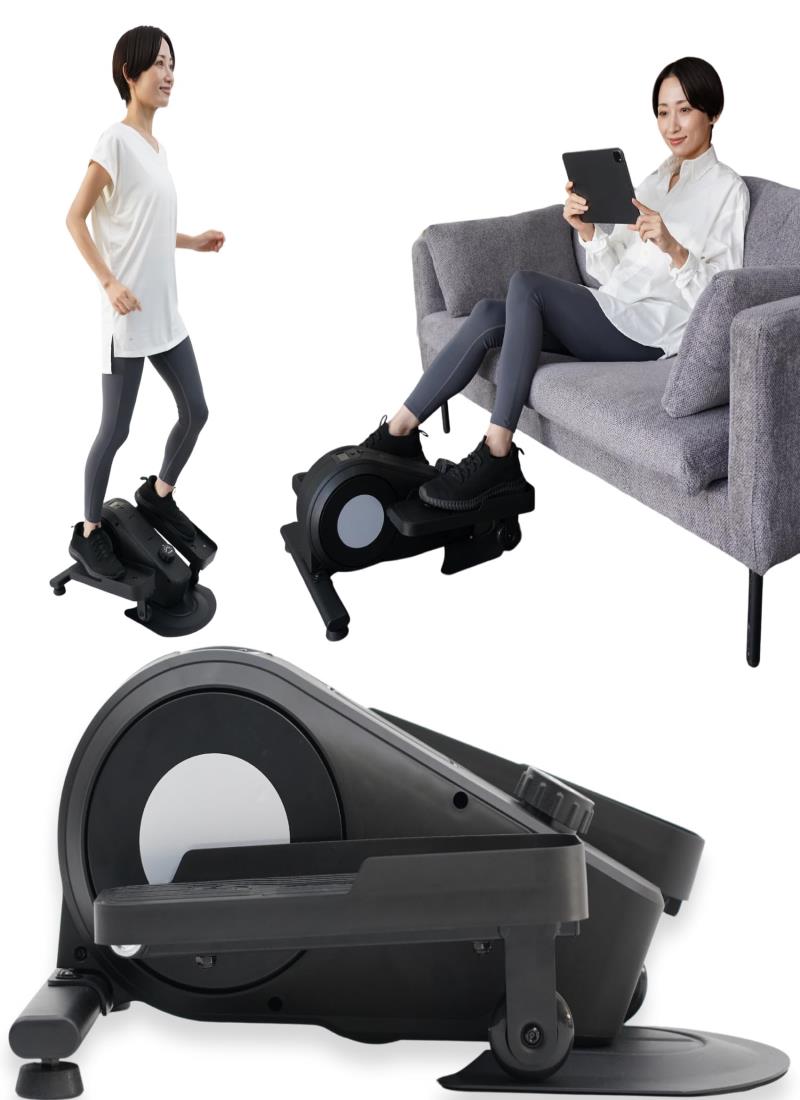 STEADY ステッパー【静音/3Way/負荷16段階/120分連続使用】ウォーキングマシン エアロバイク 健康器具 ..