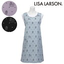 〈SALE〉【LISA LARSON】リサ ラーソンシーブとソフィア×ドット 背付きエプロン〈1点までメール便OK〉 ブランド 北欧 猫
