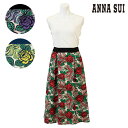 〈SALE〉【ANNA SUI】アナ スイローザメキシカーナ サロン エプロン〈1点までメール便OK〉ブランド おしゃれ バラ ポリエステル