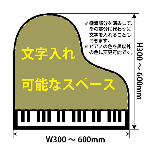 【ピアノ教室 音楽教室 向け】屋外用 ピアノ型...の紹介画像2