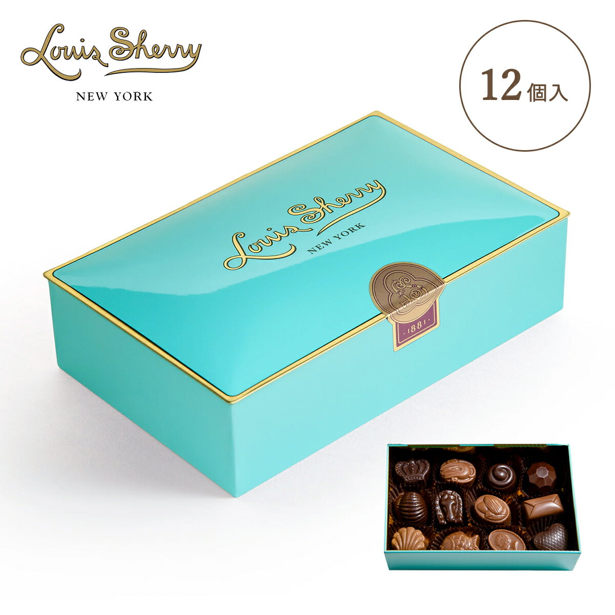 12 Piece Nile Blue 12 ʥ֥롼  170g 륤꡼ ɴ Louis Sherry...