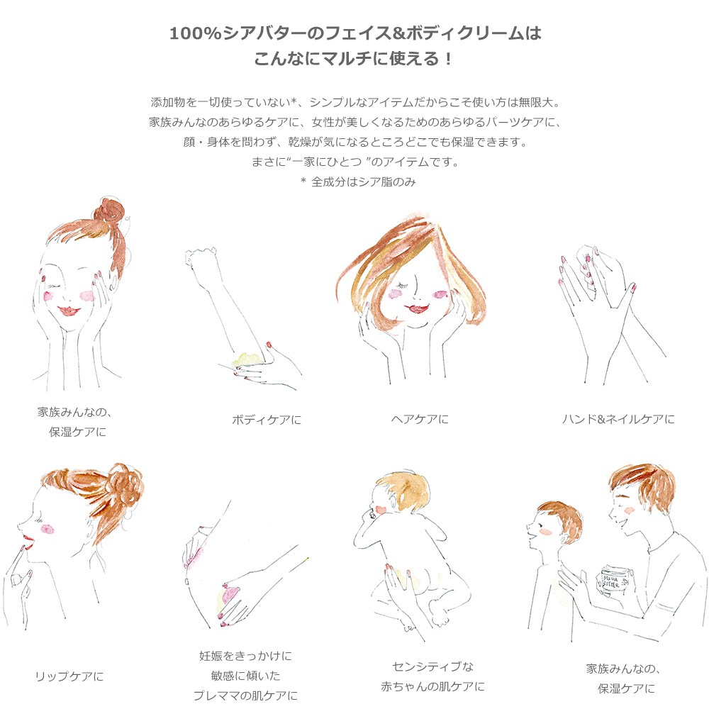 ママバター ボディローション 無香料140g　MAMA BUTTER[シアバター][天然保湿成分][妊婦][妊娠線予防][マタニティケア][ベビー][キッズ][家族みんなで] 2