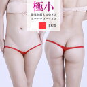 ショーツ 極小 極浅 ワンポイント ラポーム パンツ パンティ レディース La-Pomme ラ・ポーム セクシー ランジェリー 勝負下着 過激 プレイスーツ sexy 日本製 ローライズ Tバック ハギ無し クロッチレス 全2色 M 217023(4)