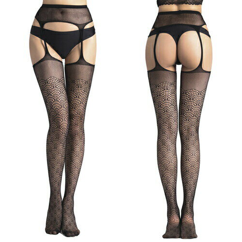 【メール便送料無料】ガーター ストッキング タイツ サスペンダー 穴あき オープン コスプレ イベント クラブ ダンス ハロウィン セクシー ランジェリー 下着...