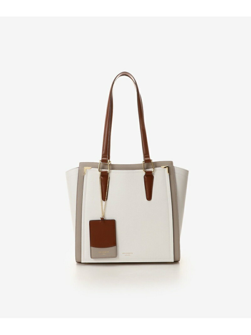 【SALE／30%OFF】オリジナルコーナー金具トートバッグ & chouette アンドシュエット バッグ トートバッグ グリーン ホワイト ピンク ブラウン【RBA_E】【送料無料】[Rakuten Fashion]