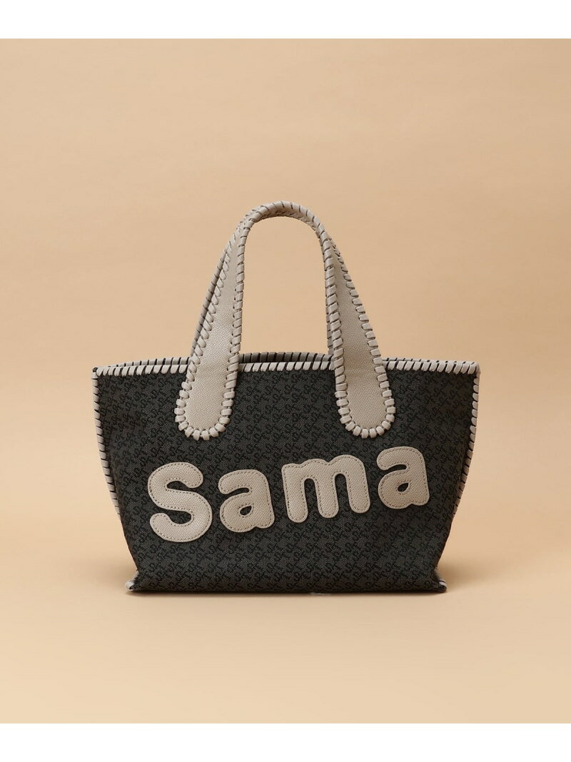 サマンサタバサ トートバッグ（レディース） ST Jacquard サマタバトートバッグ Samantha Thavasa サマンサタバサ バッグ トートバッグ ブラック レッド ブラウン ベージュ ネイビー ブルー【送料無料】[Rakuten Fashion]