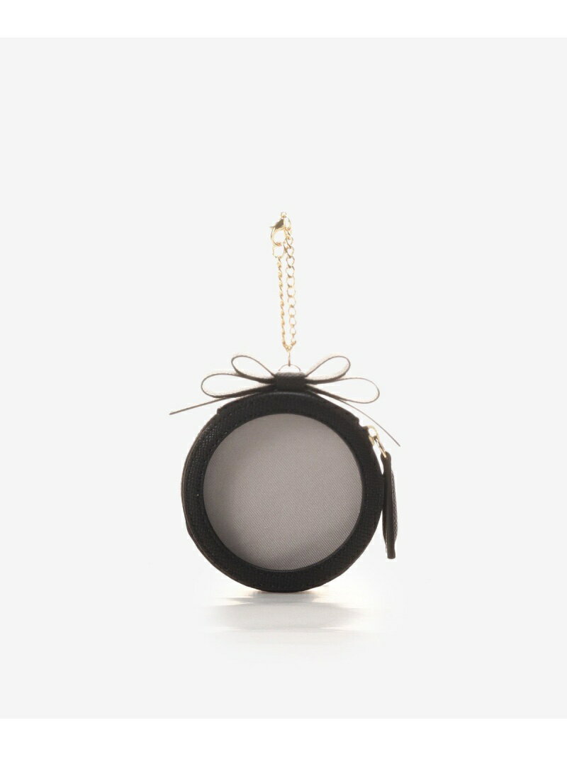 《推し事》缶バッジケース チャーム(大サイズ) & chouette アンドシュエット ファッション雑貨 チャーム・キーチェーン ブラック ホワイト ピンク レ...