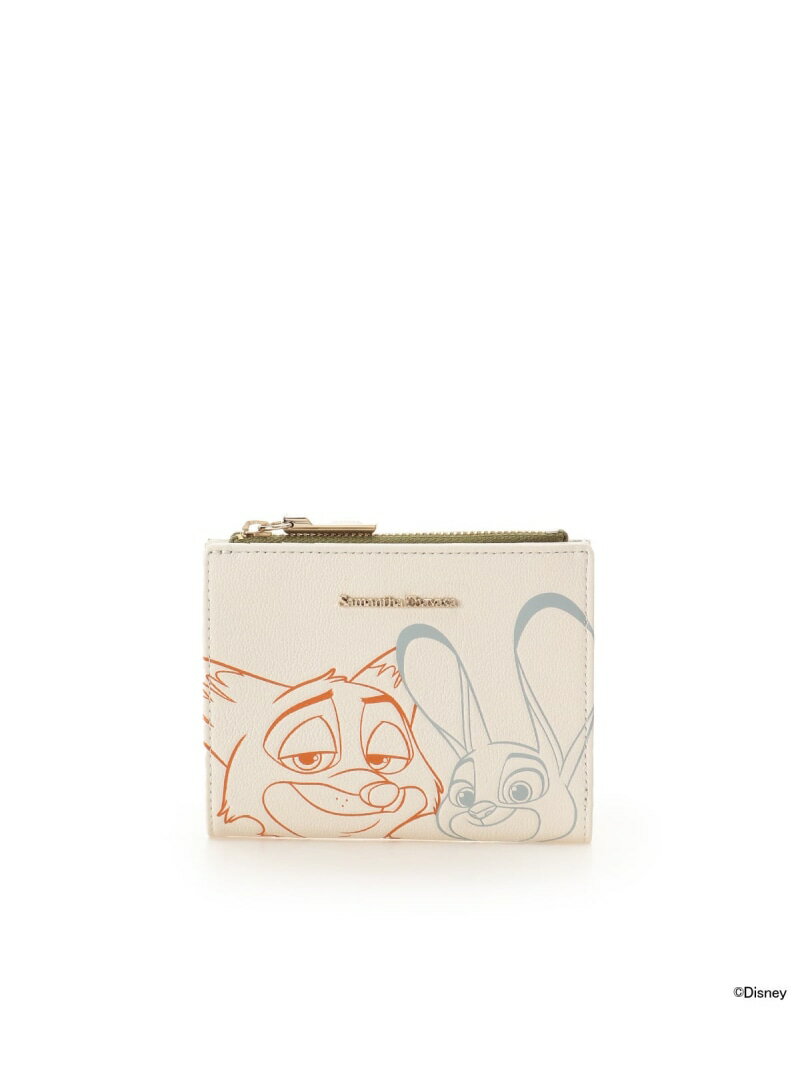『ズートピア』コレクション 折財布 Samantha Thavasa サマンサタバサ 財布・ポーチ・ケース 財布 ホワイト【送料無料】[Rakuten Fashion]のサムネイル