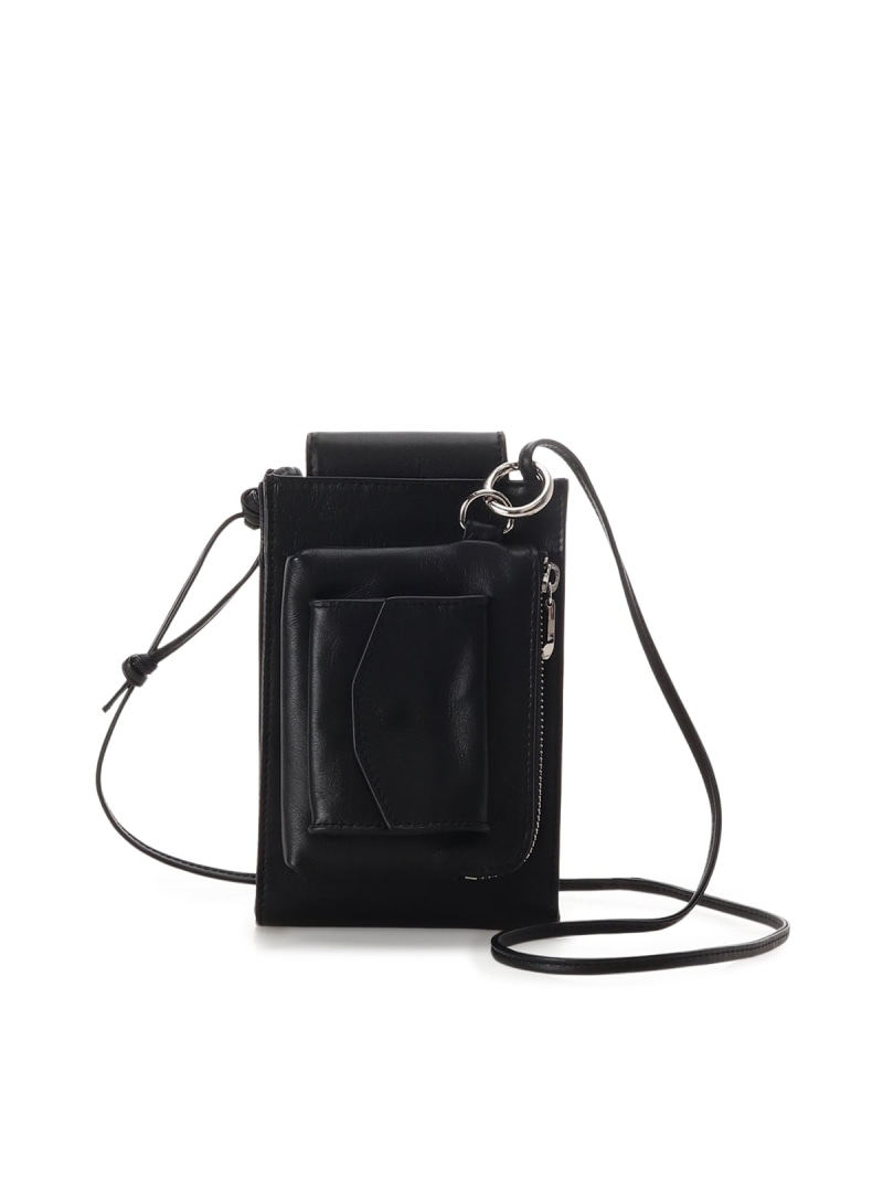 ミニ財布付きスマホショルダー Saman