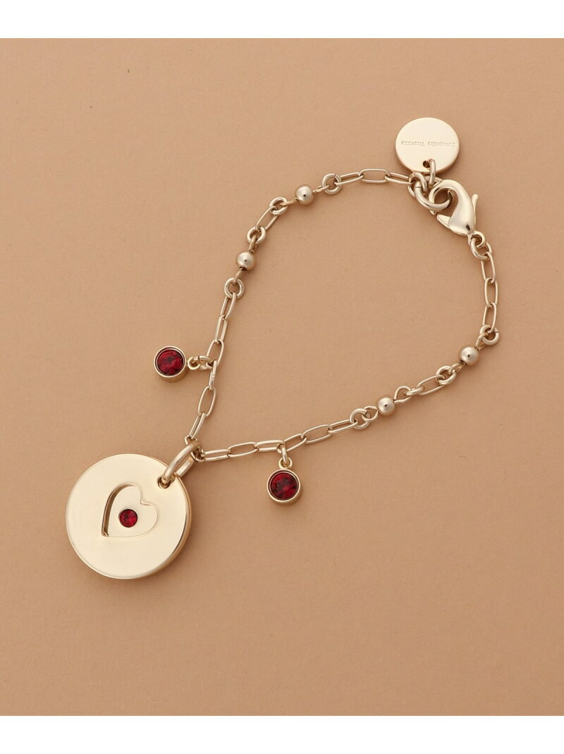 バースデーストーンカラービジューチャーム(7月) Samantha Thavasa サマンサタバサ ファッション雑貨 チャーム・キーチェーン ゴールド【送料無料...