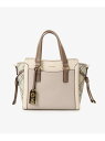 【SALE/20%OFF】サイドチェックハンドバッグ & chouette アンドシュエット バッグ ハンドバッグ ピンク ホワイト グレー【RBA_E】【送料...