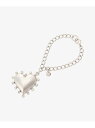 【SALE/30%OFF】ストーンハートバッグチャーム SAMANTHAVEGA サマンサ ベガ ファッション雑貨 チャーム・キーチェーン ゴールド シルバー【...