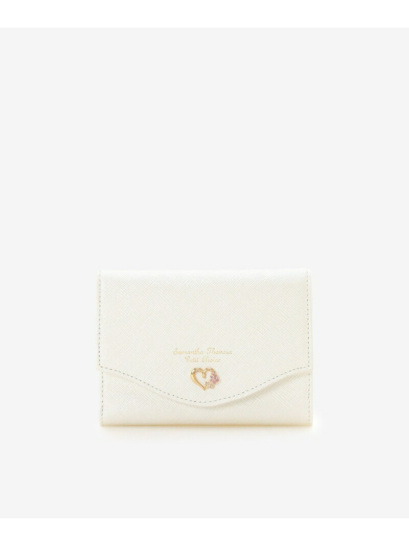 【SALE／50%OFF】オープンハート 折財布 Samantha Thavasa Petit Choice サマンサタバサプチチョイス 財布・ポーチ・ケース 財布 ホワイト ピンク レッド ブルー【RBA_E】【送料無料】[Rakuten Fashion]