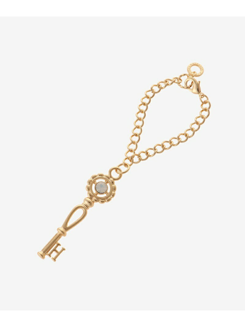 【SALE／50%OFF】イニシャル鍵チャーム H & chouette アンドシュエット ファッション雑貨 チャーム・キーチェーン ゴールド【RBA_E】[Rakuten Fashion]