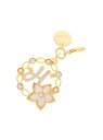 スノーフラワーファスナーチャーム H Samantha Thavasa Petit Choice サマンサタバサプチチョイス ファッション雑貨 チャーム・キーチ...