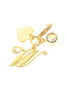シンプルイニシャル ファスナーチャーム W Samantha Thavasa Petit Choice サマンサタバサプチチョイス ファッション雑貨 チャーム・...