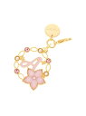 スノーフラワーファスナーチャーム A Samantha Thavasa Petit Choice サマンサタバサプチチョイス ファッション雑貨 チャーム・キーチ...
