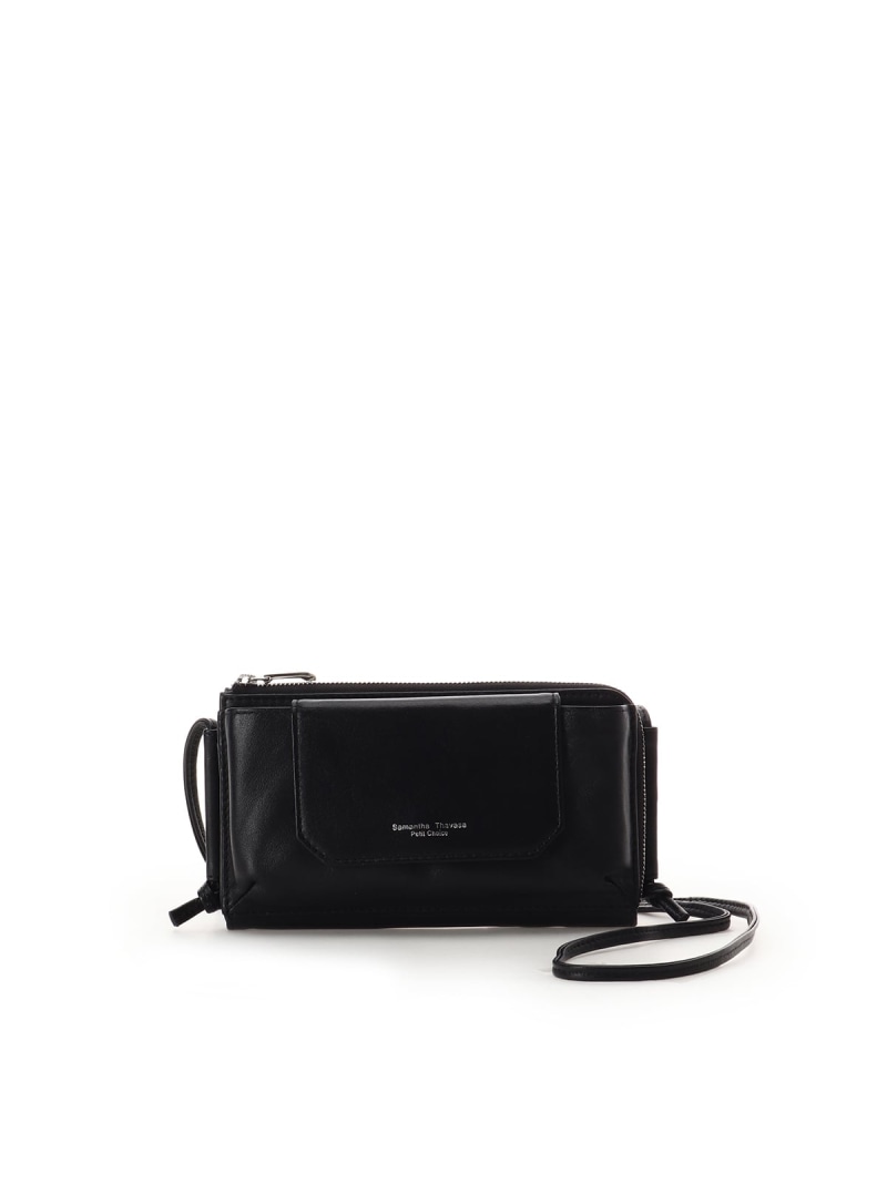 フラップレザースマホショルダー Sa