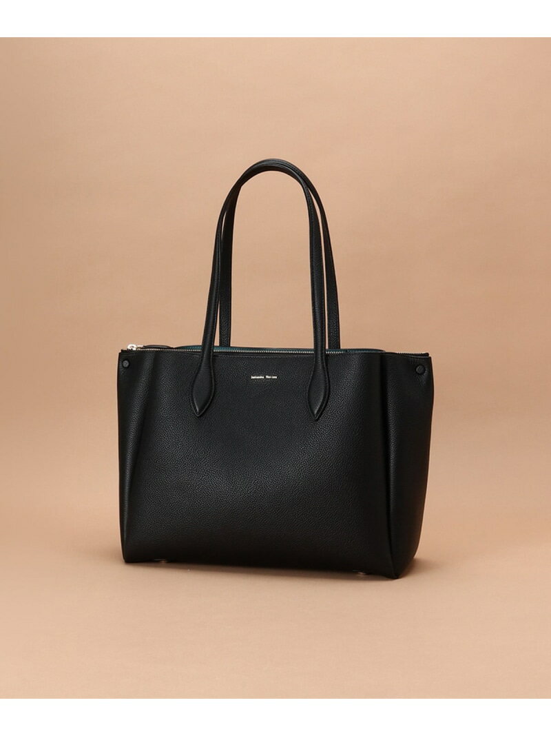 サマンサタバサ トートバッグ（レディース） Dream bag for レザートートバッグ Samantha Thavasa サマンサタバサ バッグ トートバッグ ブラック ホワイト ベージュ ネイビー【送料無料】[Rakuten Fashion]