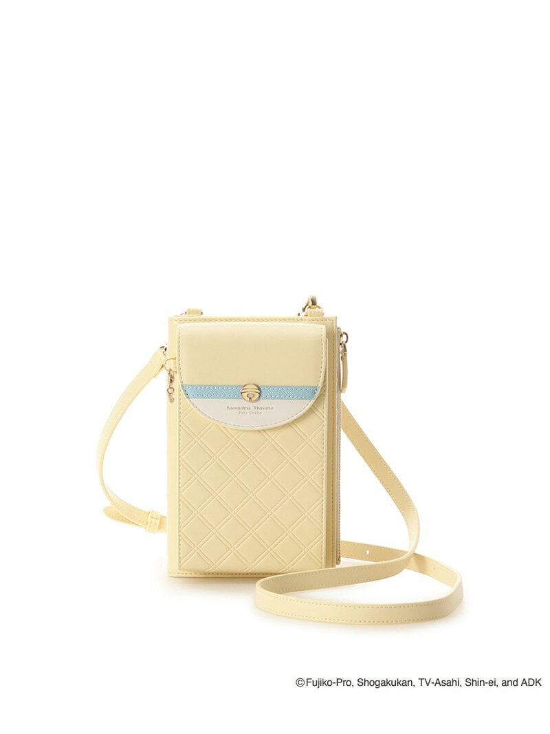 ★「ドラえもん」コレクション スマホショルダー(ドラミ) Samantha Thavasa Petit Choice サマンサタバサプチチョイス バッグ ショルダーバッグ イエロー【送料無料】[Rakuten Fashion]のサムネイル