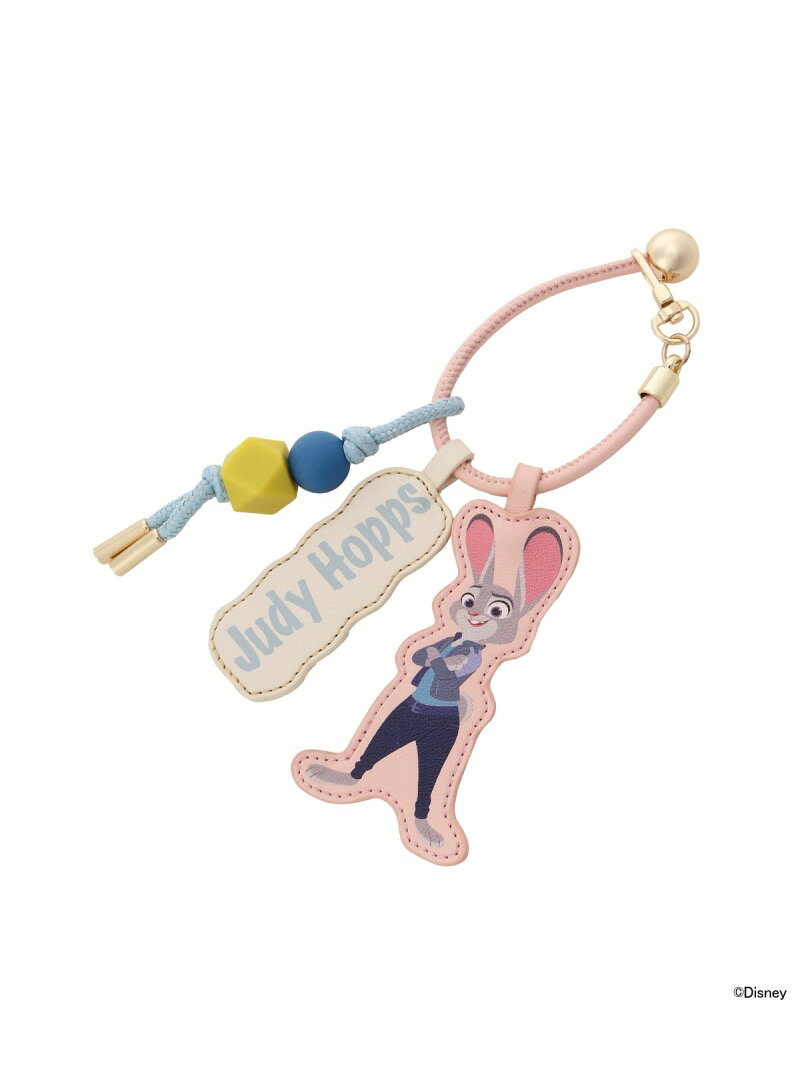 『ズートピア2』コレクション 「ジュディ・ホップス」バッグチャーム Samantha Thavasa サマンサタバサ ファッション雑貨 チャーム・キーチェーン ピンク【送料無料】[Rakuten Fashion]