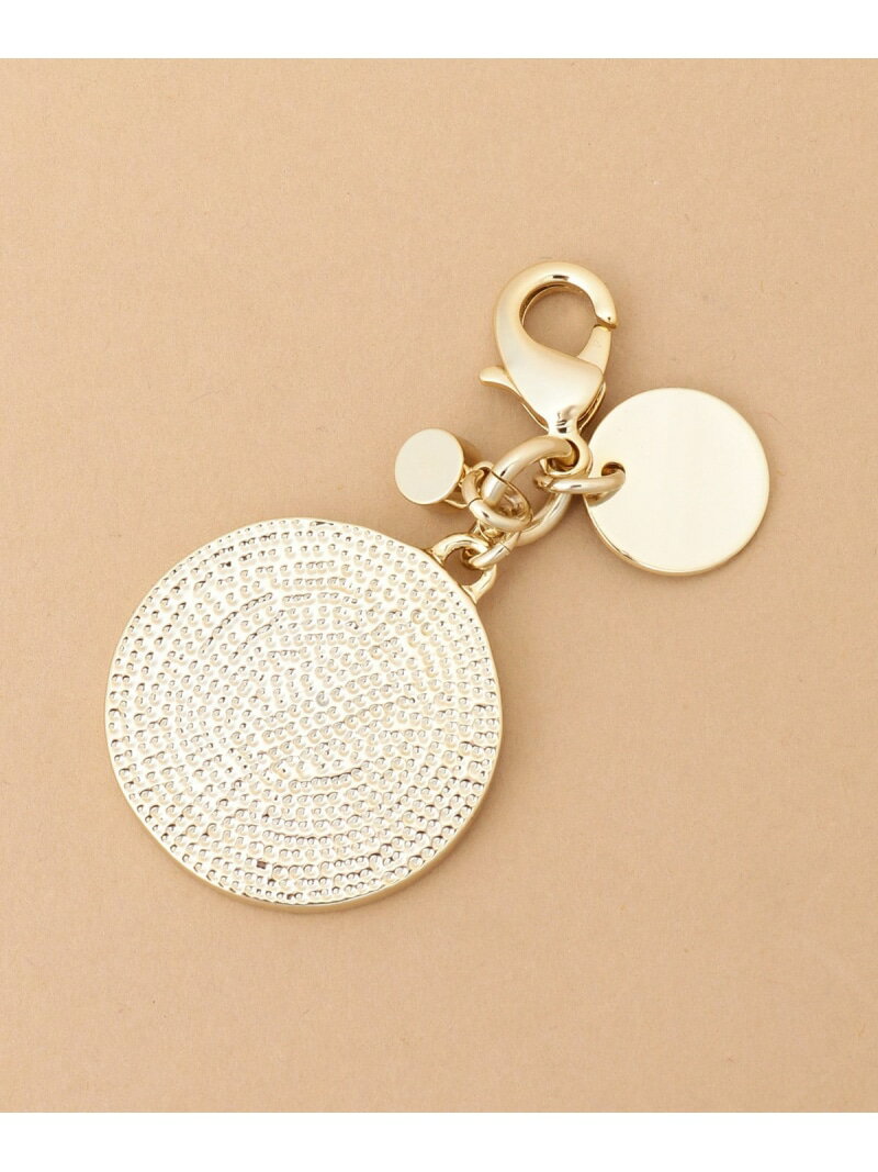 シャイニーイニシャルファスナーチャーム T Samantha Thavasa サマンサタバサ ファッション雑貨 チャーム・キーチェーン ゴールド[Rakuten Fashion]