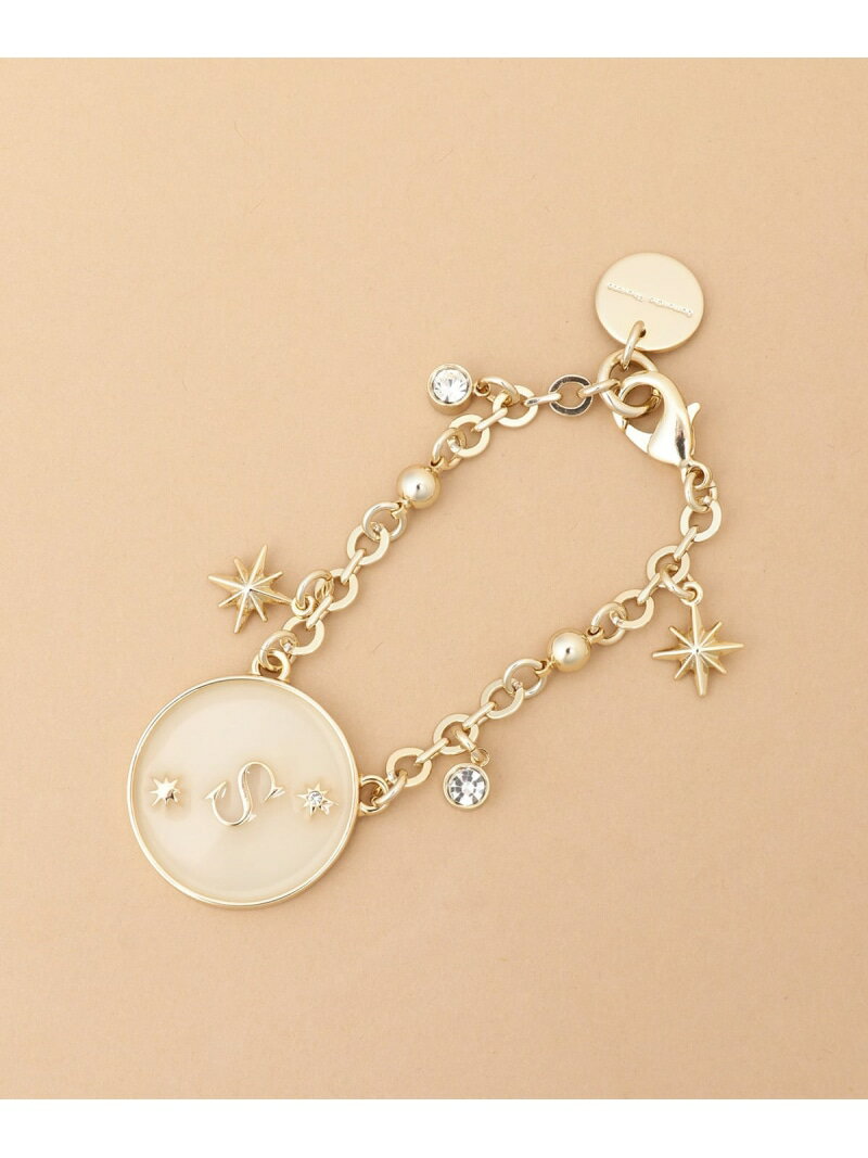 シャイニーイニシャルバッグチャーム S Samantha Thavasa サマンサタバサ ファッション雑貨 チャーム・キーチェーン ゴールド【送料無料】[Rak...