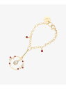 【SALE/30%OFF】サークルビジューチャーム SAMANTHAVEGA サマンサ ベガ ファッション雑貨 チャーム・キーチェーン グリーン オレンジ レッ...