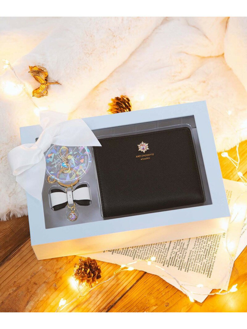 楽天Samantha Thavasa　サマンサタバサ【SALE／50％OFF】クリスタルコフレ & chouette アンドシュエット 財布・ポーチ・ケース 財布 パープル ホワイト ベージュ ブルー ブラック【RBA_E】【送料無料】[Rakuten Fashion]