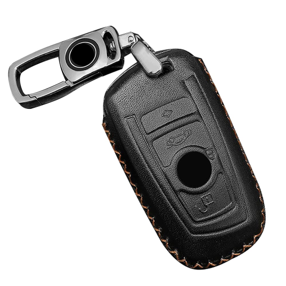 キーケース BMW用 スマートキーケース キーカバー キーホルダー 高級 本革 手触りいい 全面保護 BMW専..