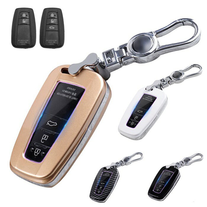 キーケース トヨタ用 スマートキーケース キーホルダー トヨタ キーカバー ABSプラスチック 新型 カロ..