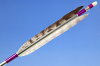 【D-1503】White Fletching - Set of 6 (Shaft Size1913)白尾羽 1913シャフト 6本組 【D-1503】White Fletching - Set of 6 (Shaft Size1913)白尾羽 1913シャフト 6本組